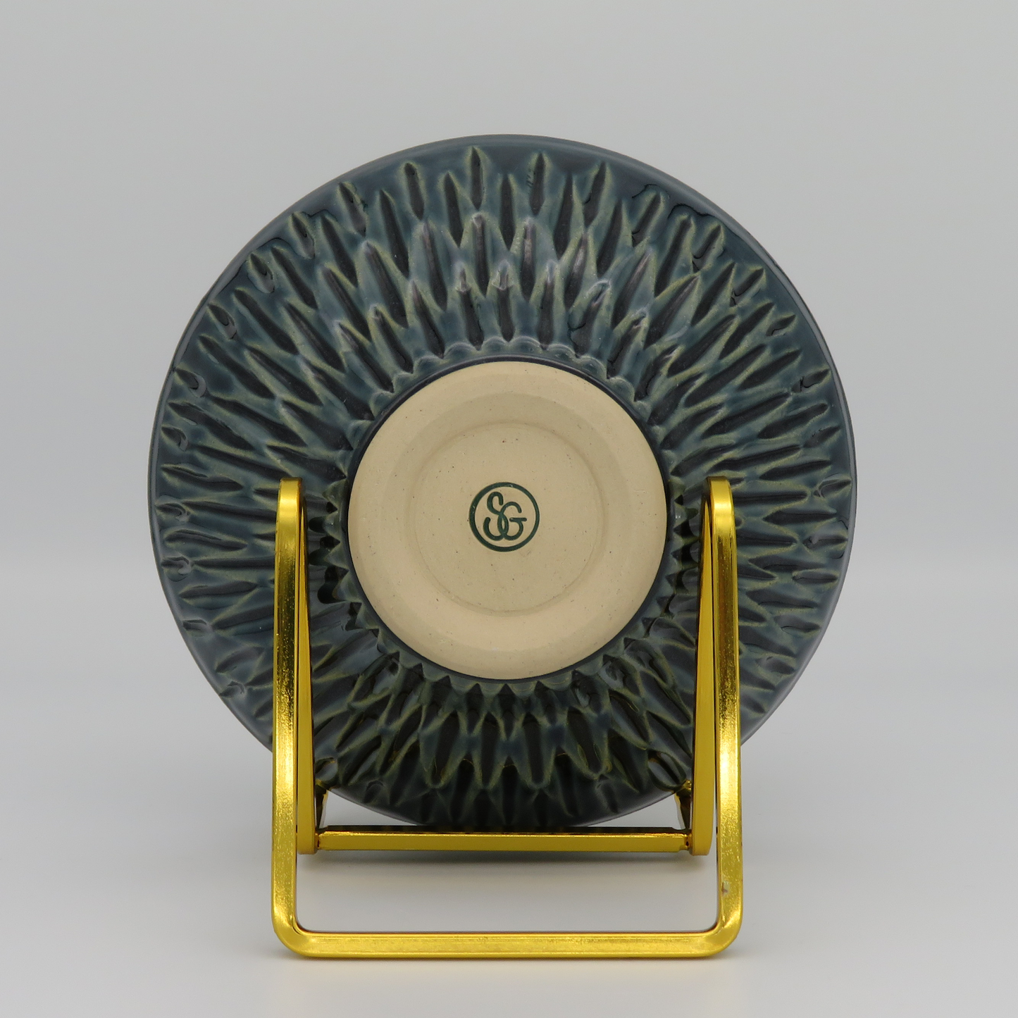 Medium Fluted Bowl - Obsidian