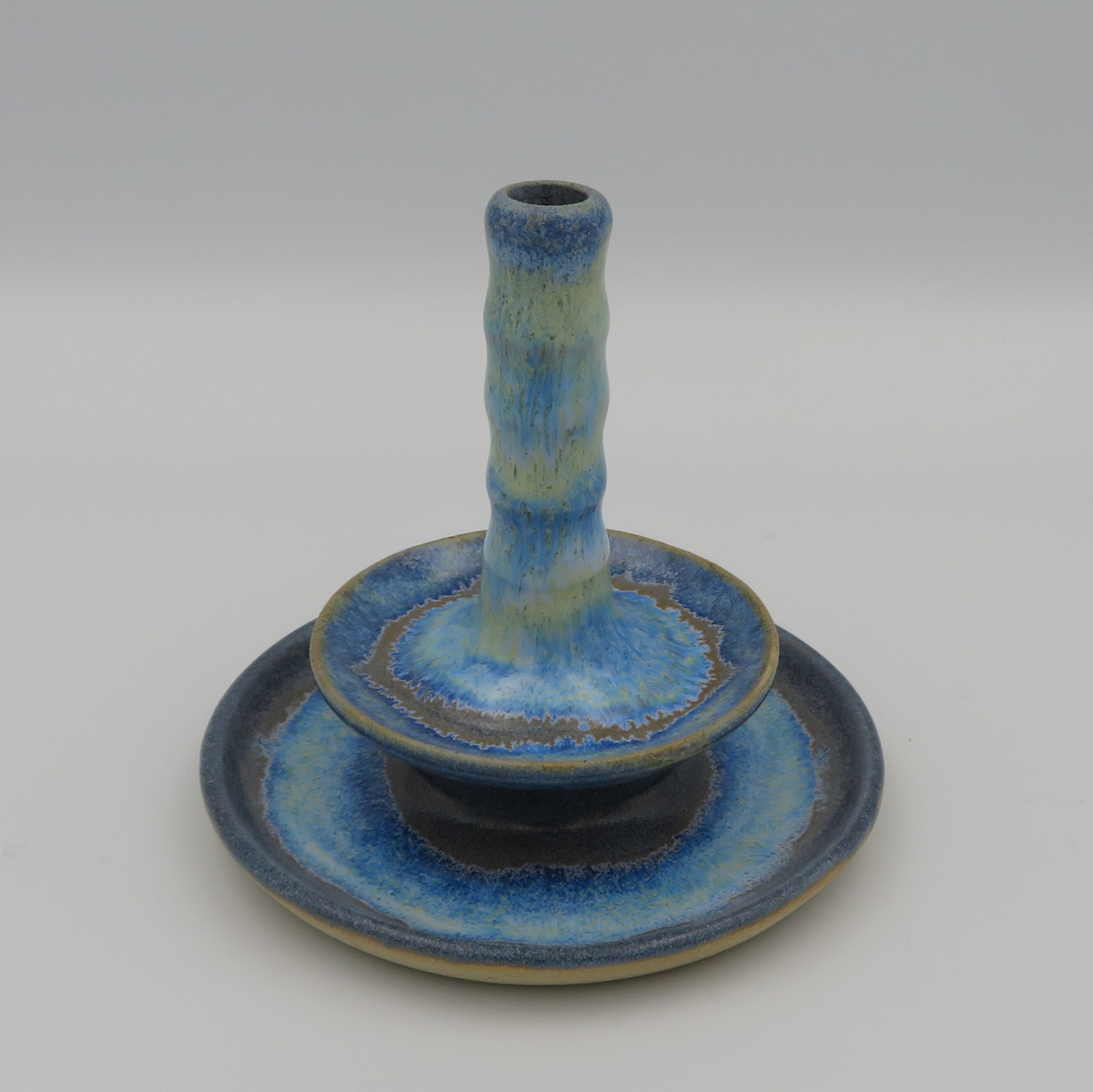 Ring Holder & Dish - Light Blue