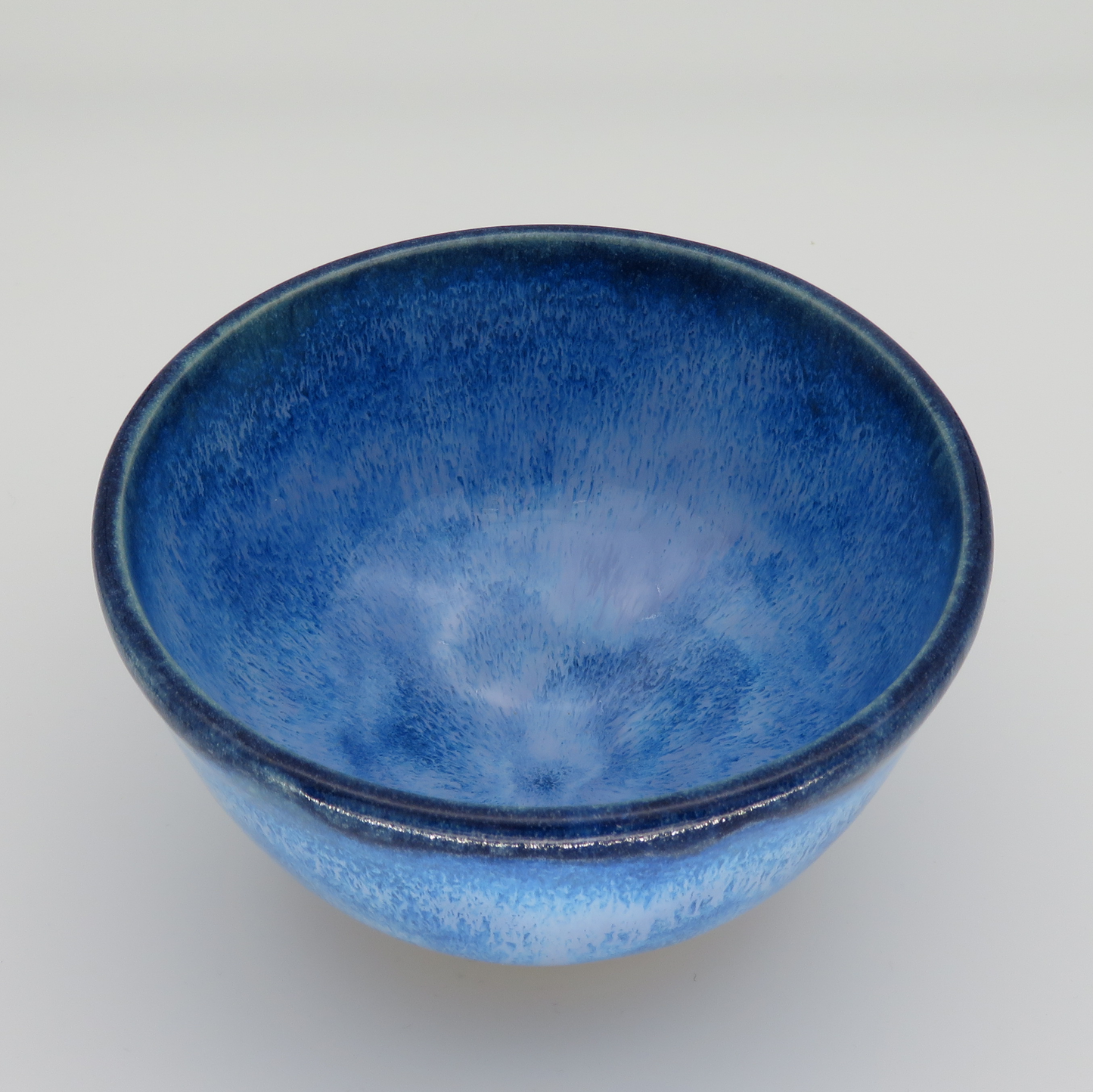 Tall Serving Bowl - Deep Blue