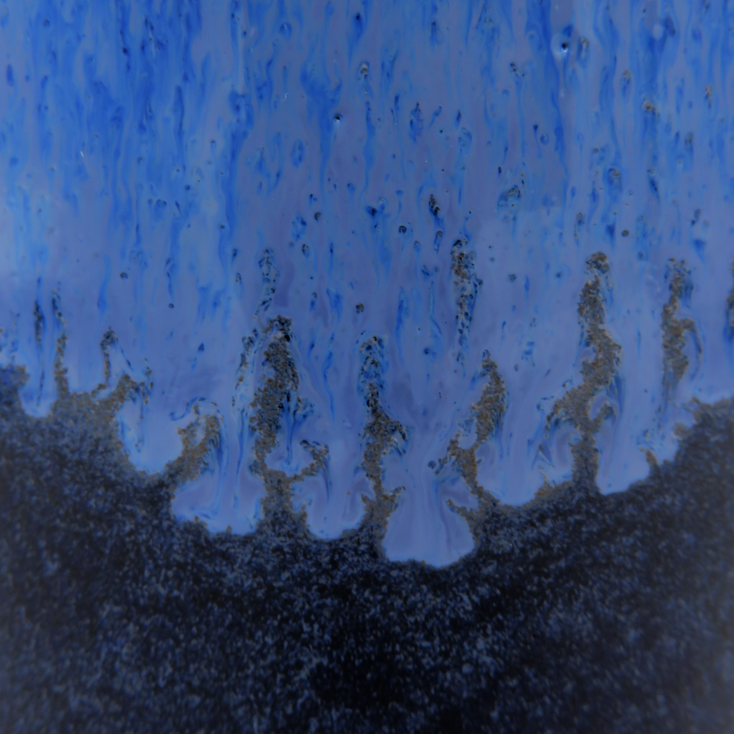 Cylindrical Vase - Deep Blue