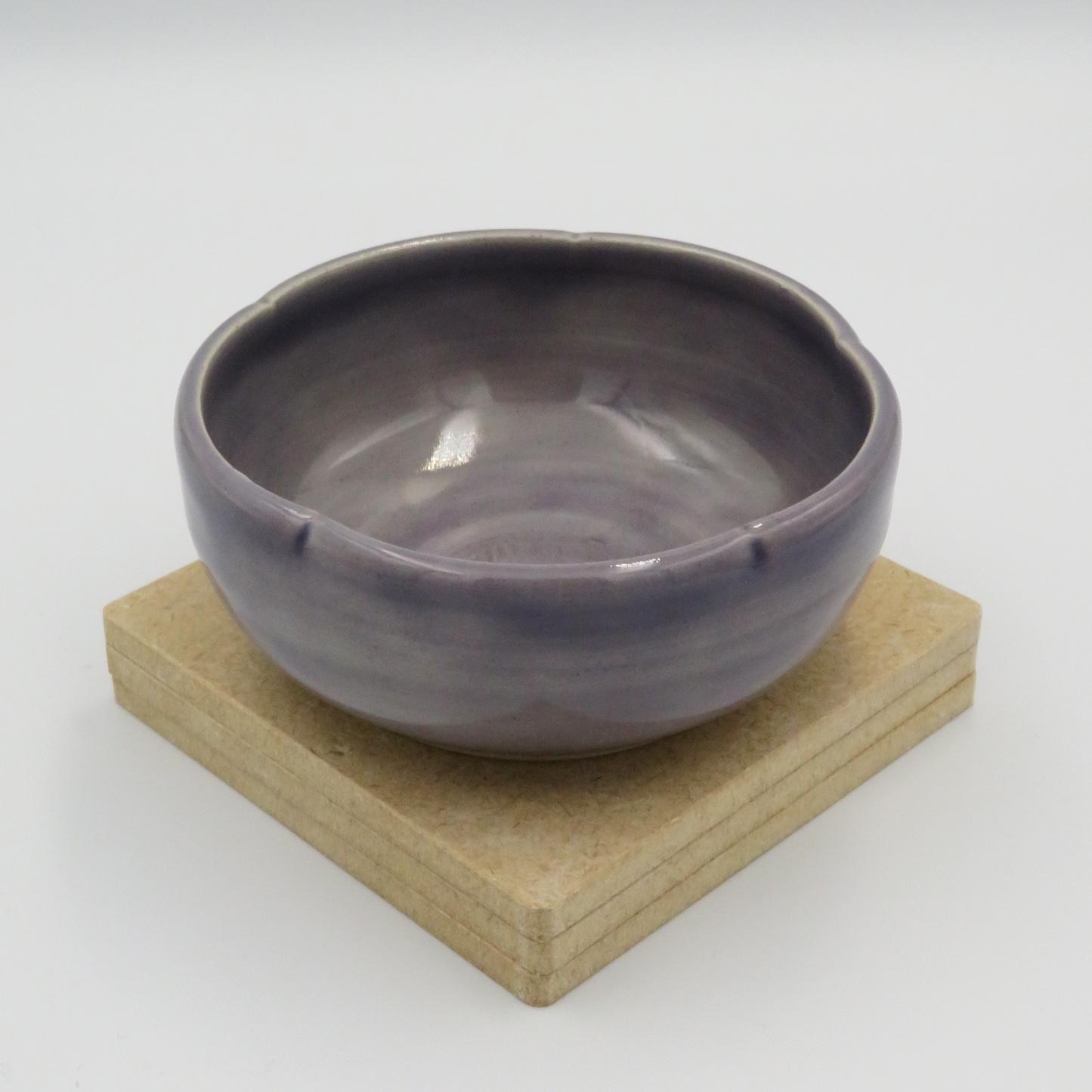 Small Petal Bowl - Lilac Grey