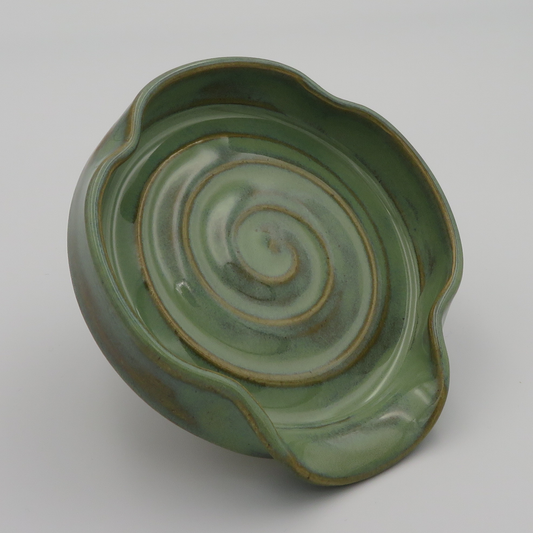 Petal Spoon Rest - Green