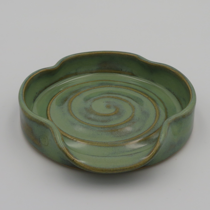 Petal Spoon Rest - Green