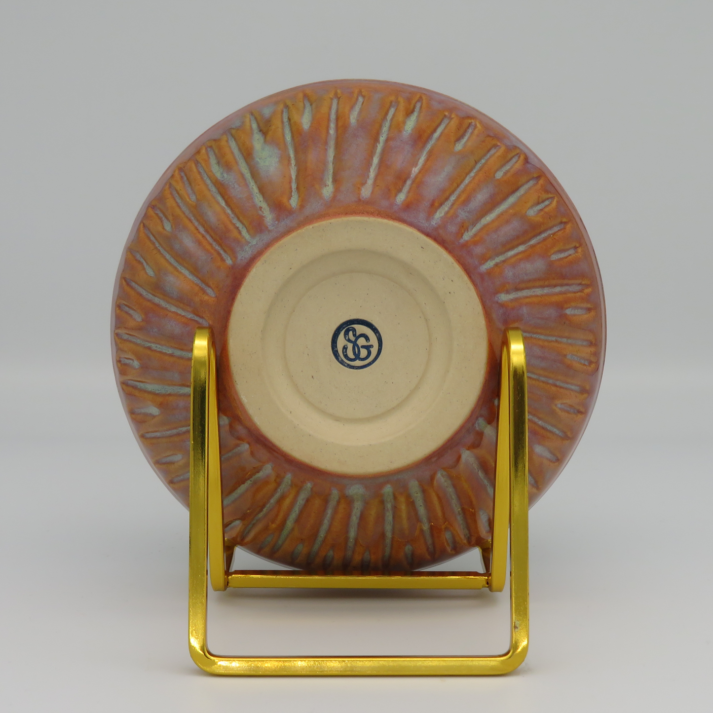 Medium Fluted Bowl - Sunset