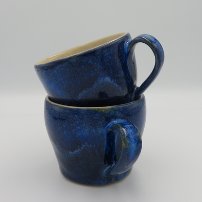 Cup with Handle - Deep Blue