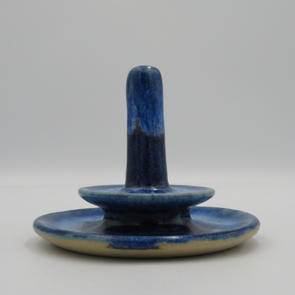 Ring Holder & Dish - Deep Blue