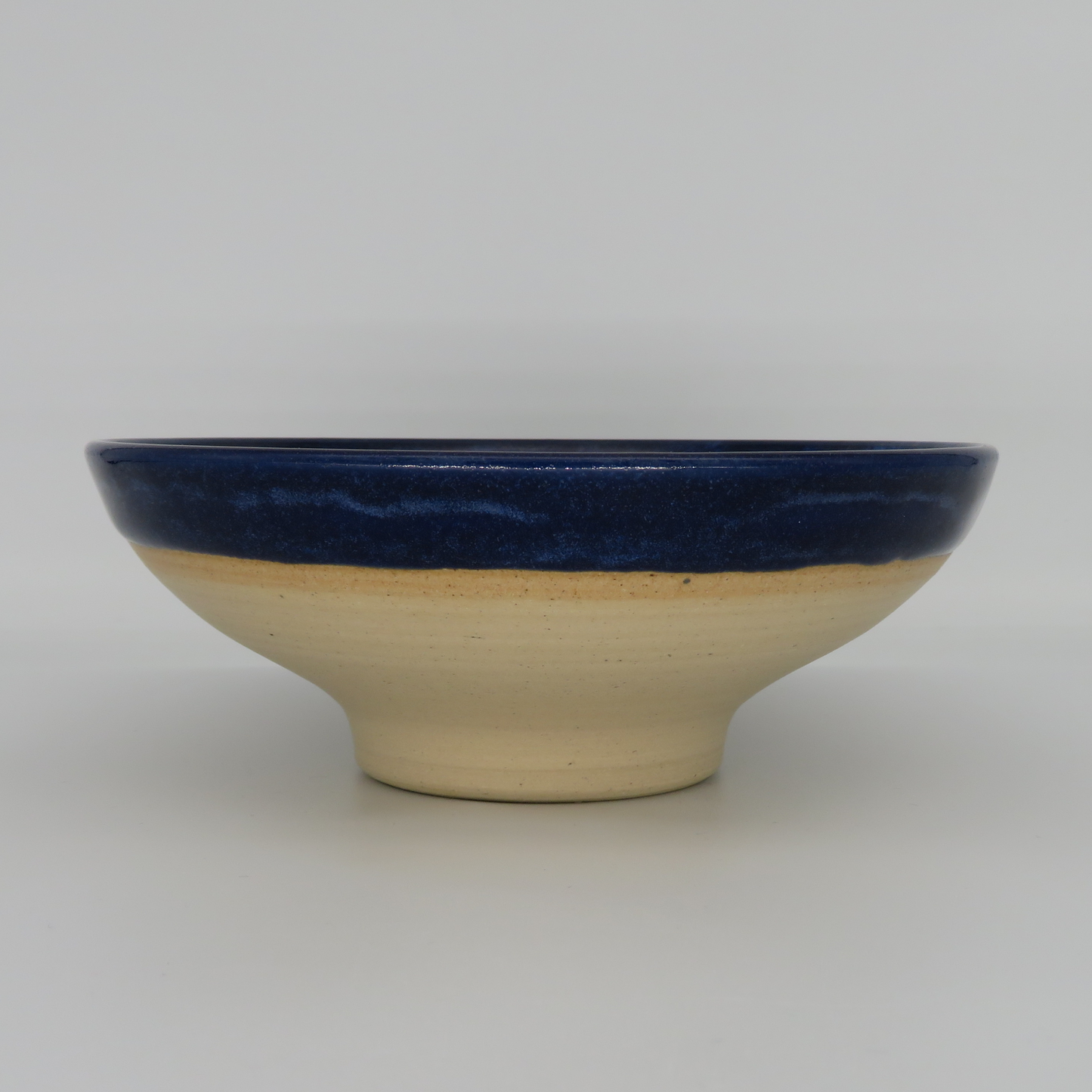 Medium Bowl - Deep Blue Rim