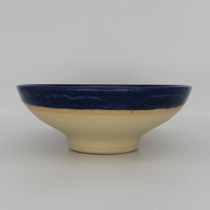 Medium Bowl - Deep Blue Rim