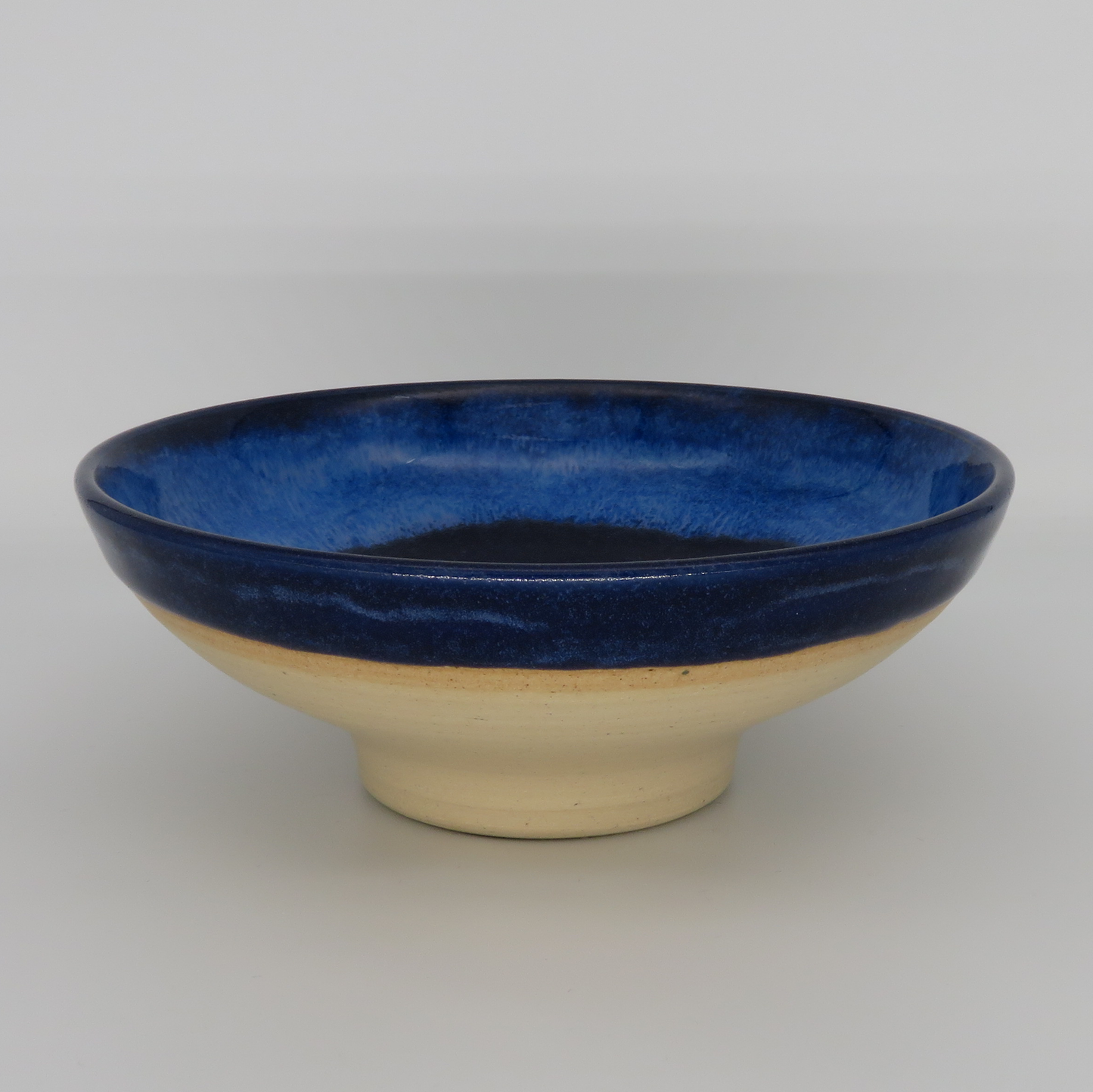 Medium Bowl - Deep Blue Rim