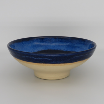 Medium Bowl - Deep Blue Rim