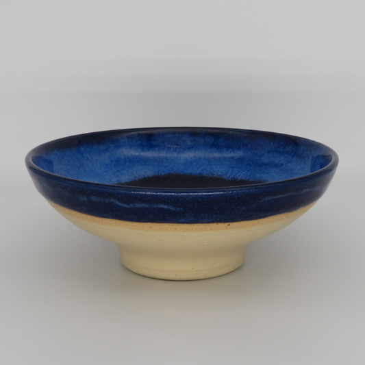 Medium Bowl - Deep Blue Rim