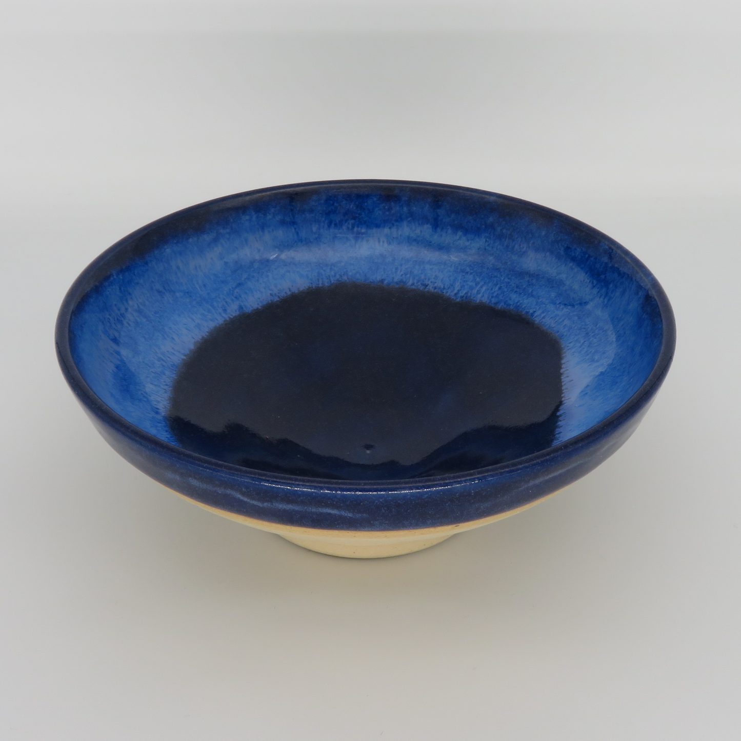 Medium Bowl - Deep Blue Rim