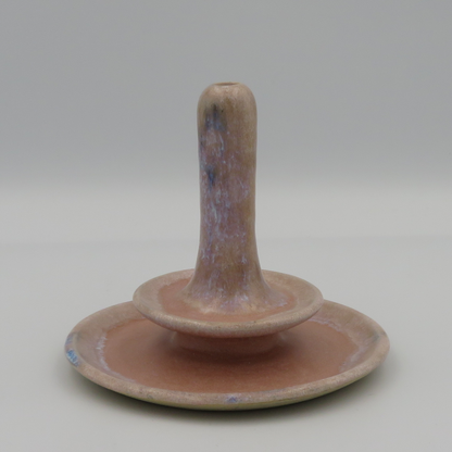 Ring Holder & Dish - Pink