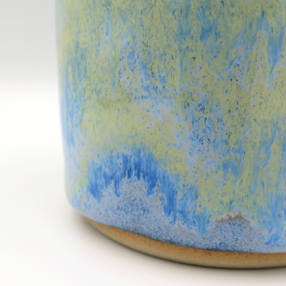 Narrow Rounded Vase - Light Blue