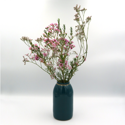 Cylindrical Vase - Emerald