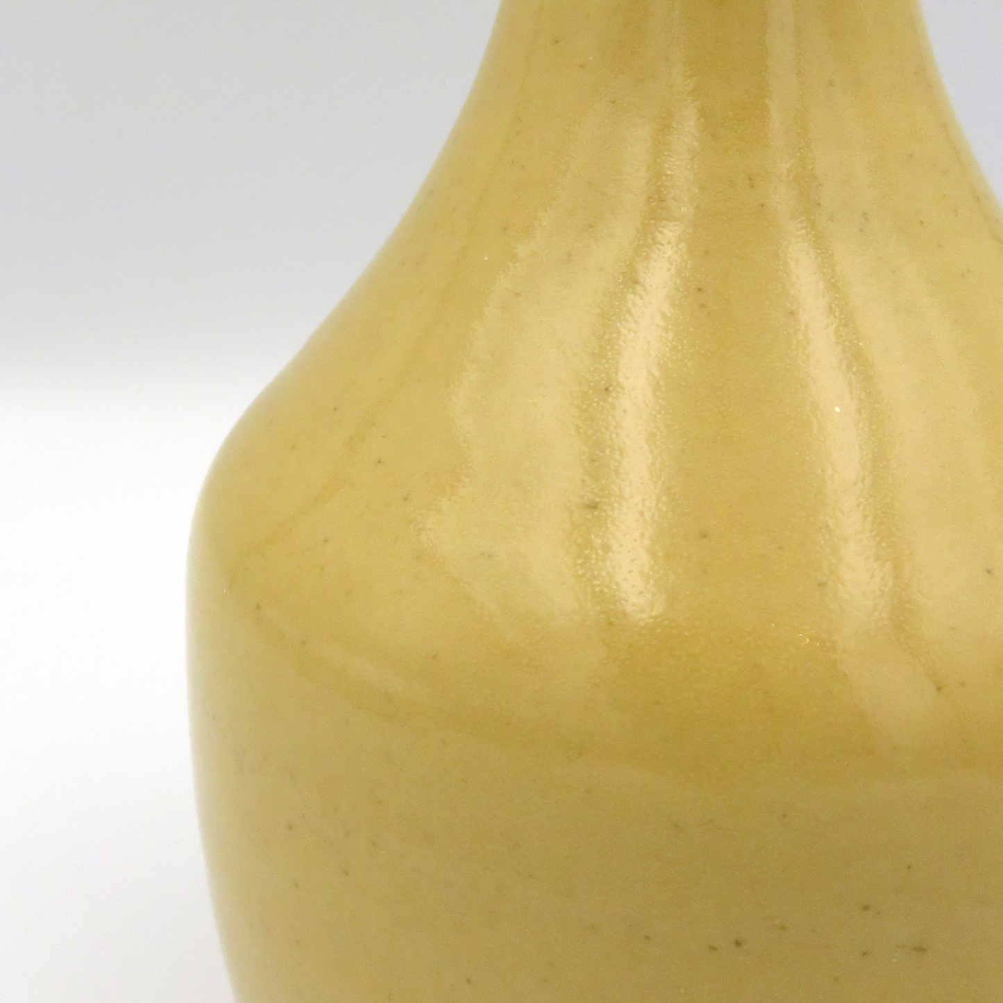 Narrow Rounded Vase - Yellow