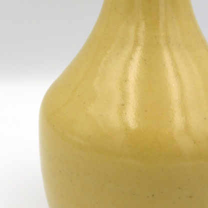 Narrow Rounded Vase - Yellow