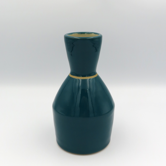 Angular Vase - Emerald