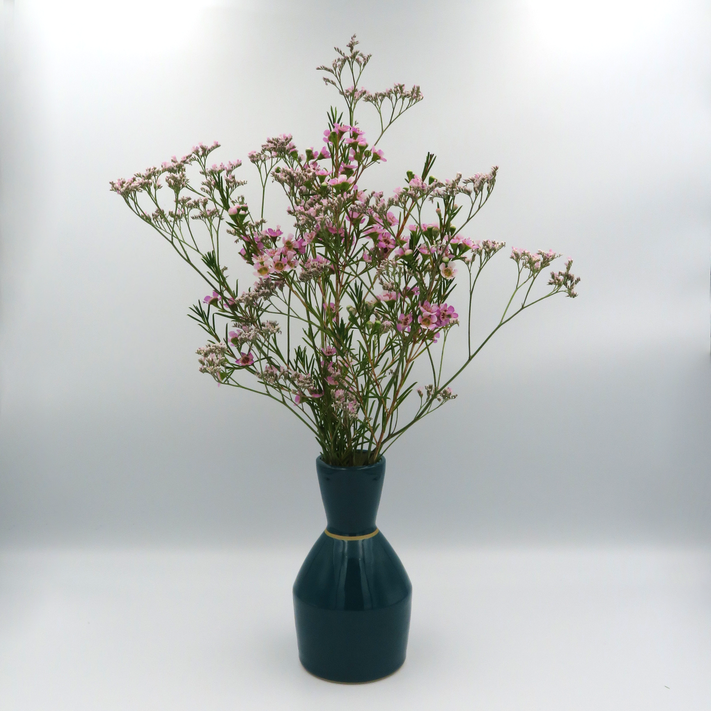 Angular Vase - Emerald