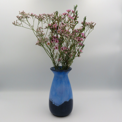 Rounded Vase - Deep Blue