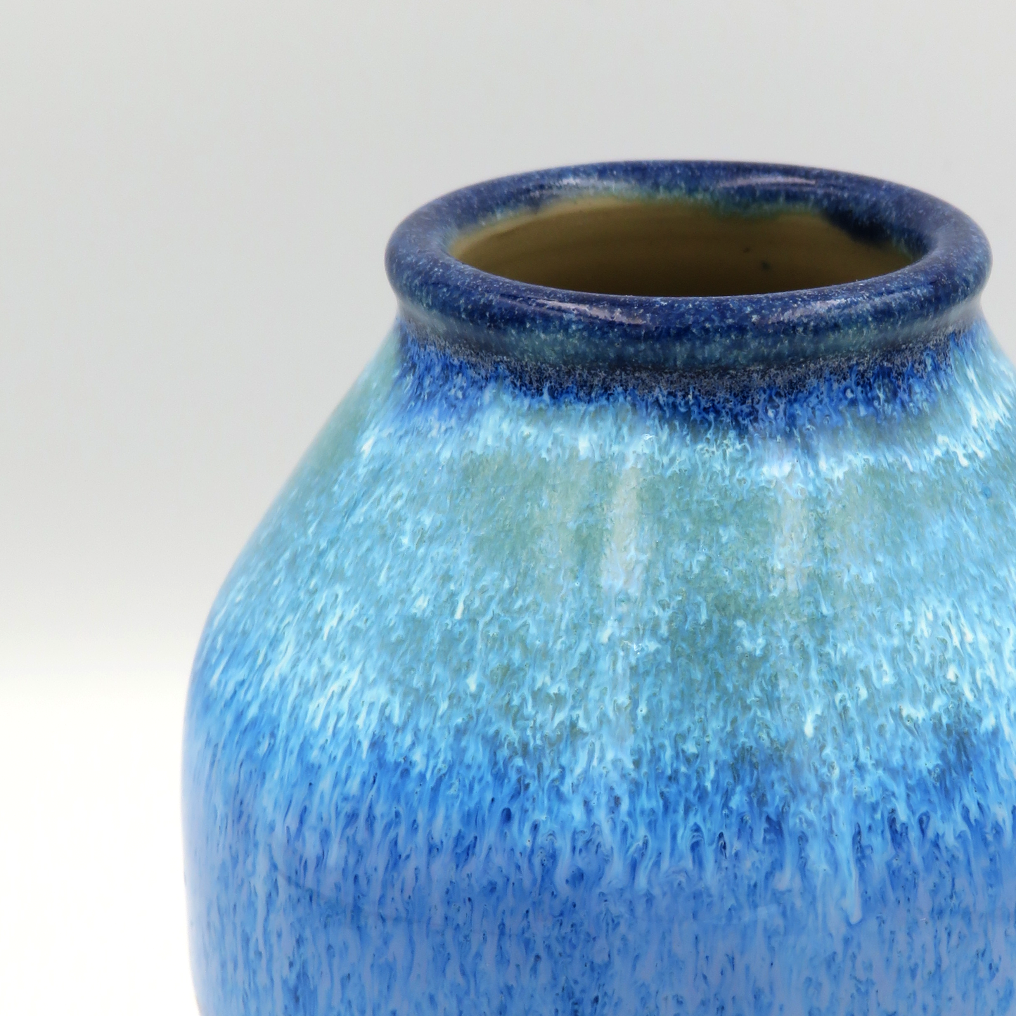 Cylindrical Vase - Medium Blue