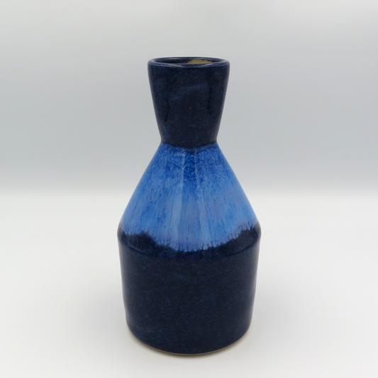 Angular Vase - Deep Blue