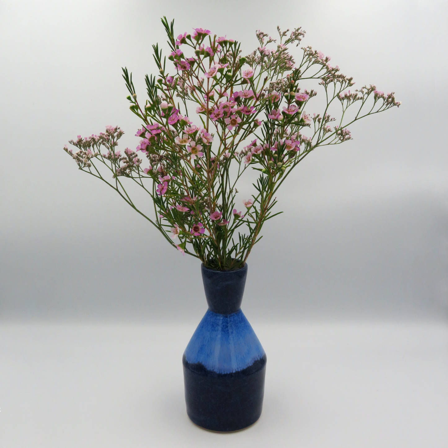 Angular Vase - Deep Blue