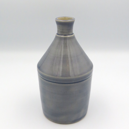 Narrow Rim Cylindrical Vase - Lilac Grey