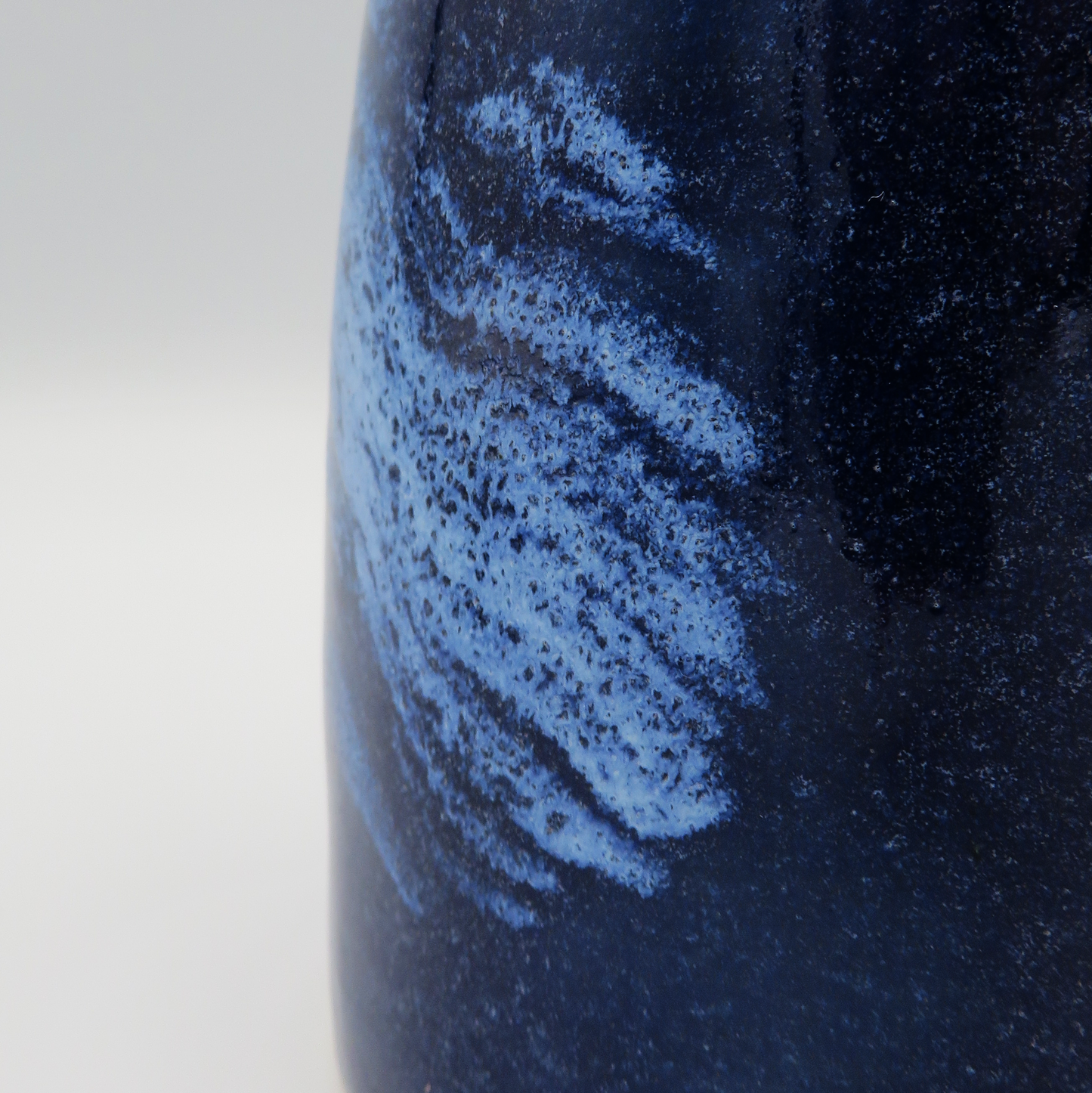 Wide Rim Bottle Vase - Sea Foam