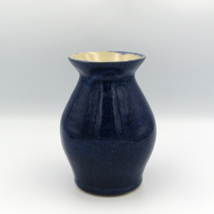 Hourglass Vase - Deep Blue