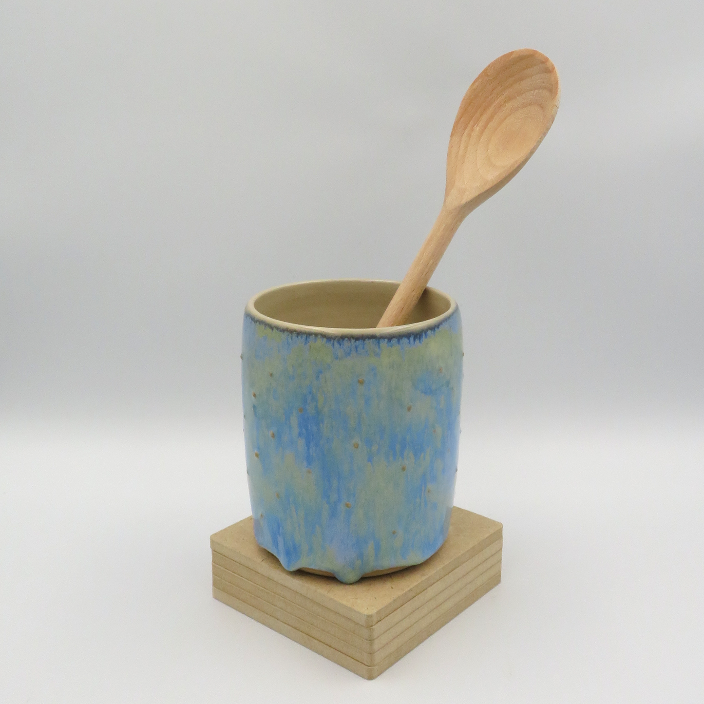 Utensil Holder - Light Blue