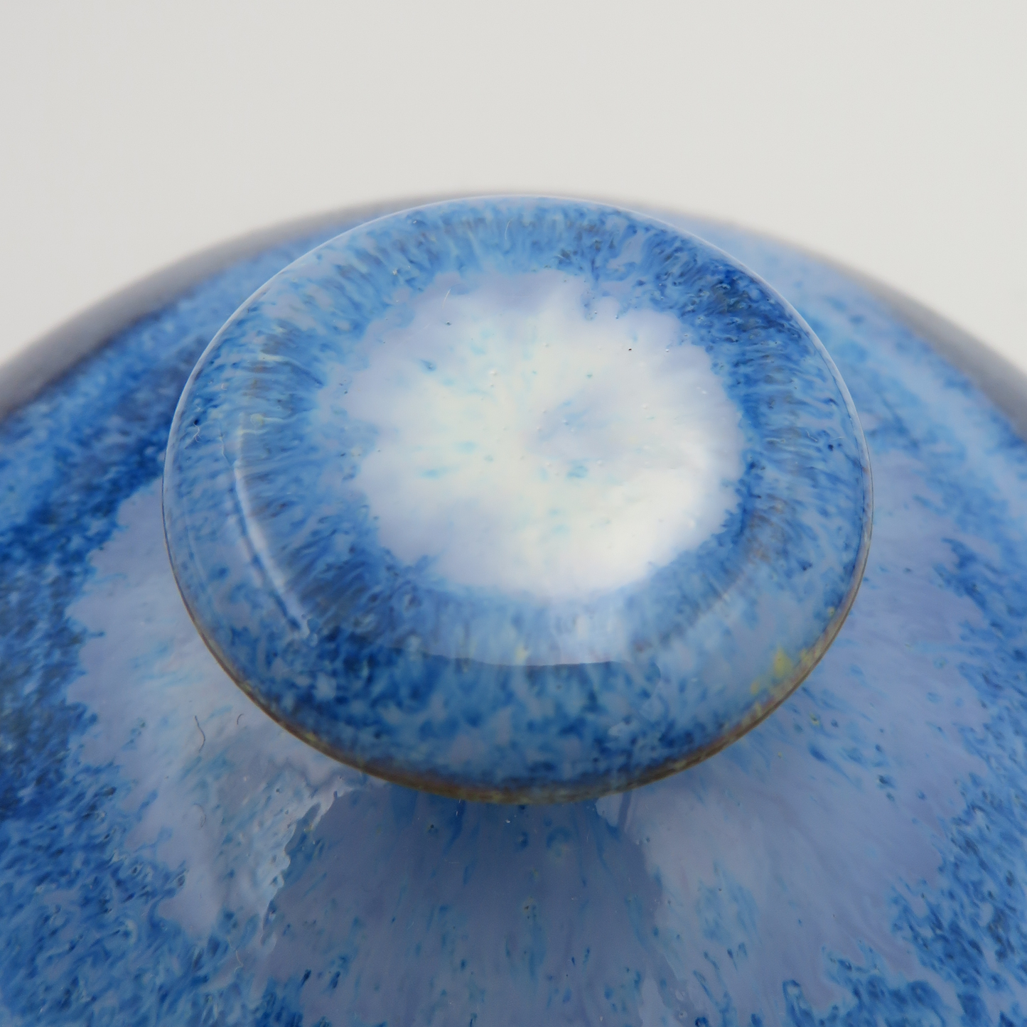 Lidded Jar - Deep Blue