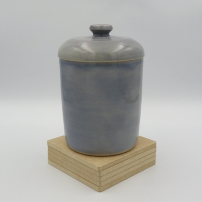 Lidded Jar - Lilac Grey - Second
