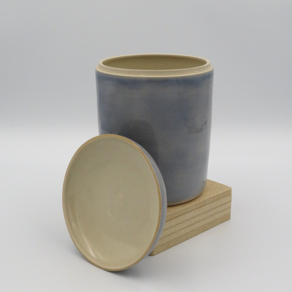 Lidded Jar - Lilac Grey - Second