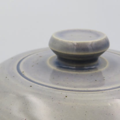 Lidded Jar - Lilac Grey - Second