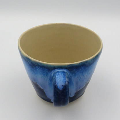 Cup with Handle - Medium Blue