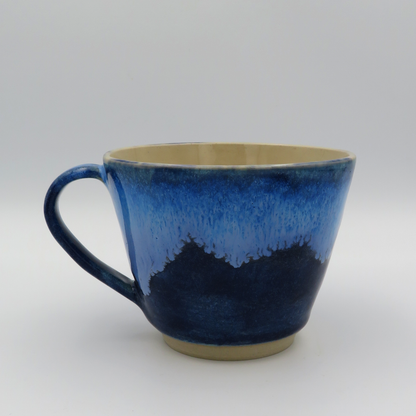 Cup with Handle - Medium Blue