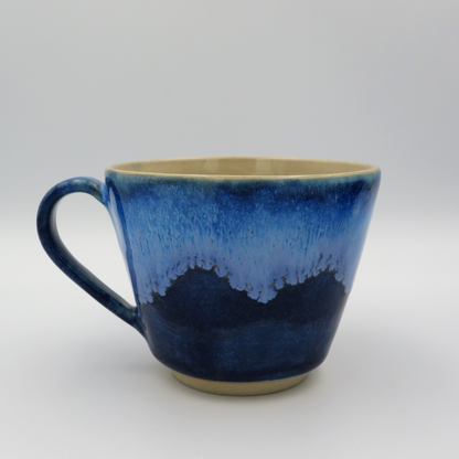Cup with Handle - Medium Blue