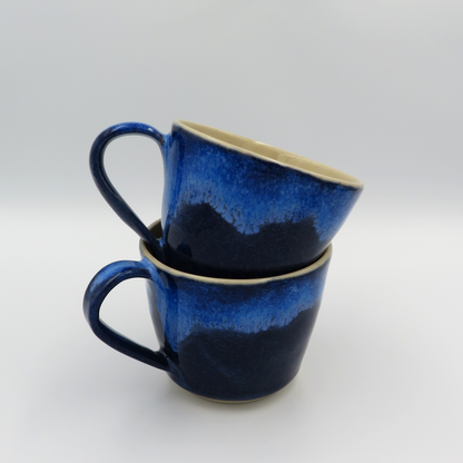 Cup with Handle - Deep Blue
