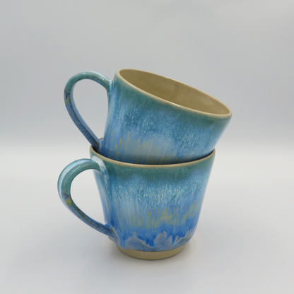 Cup with Handle - Turquoise