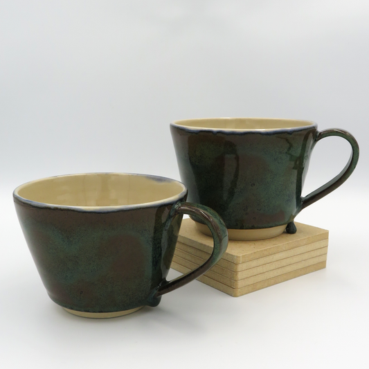 Cup with Handle - Rustic Blue