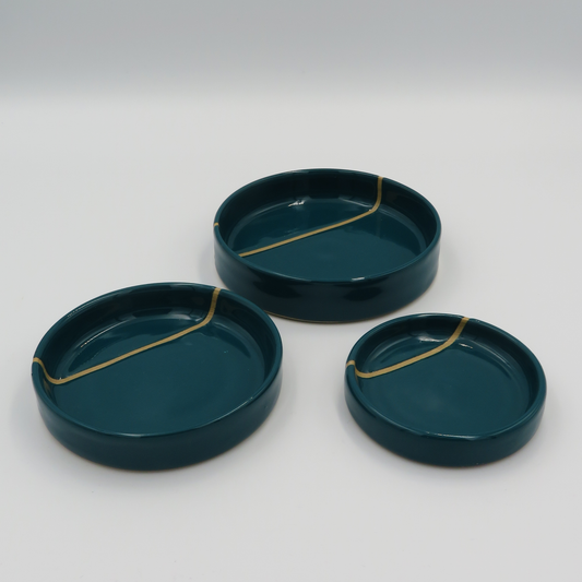 Nested Plates - Emerald