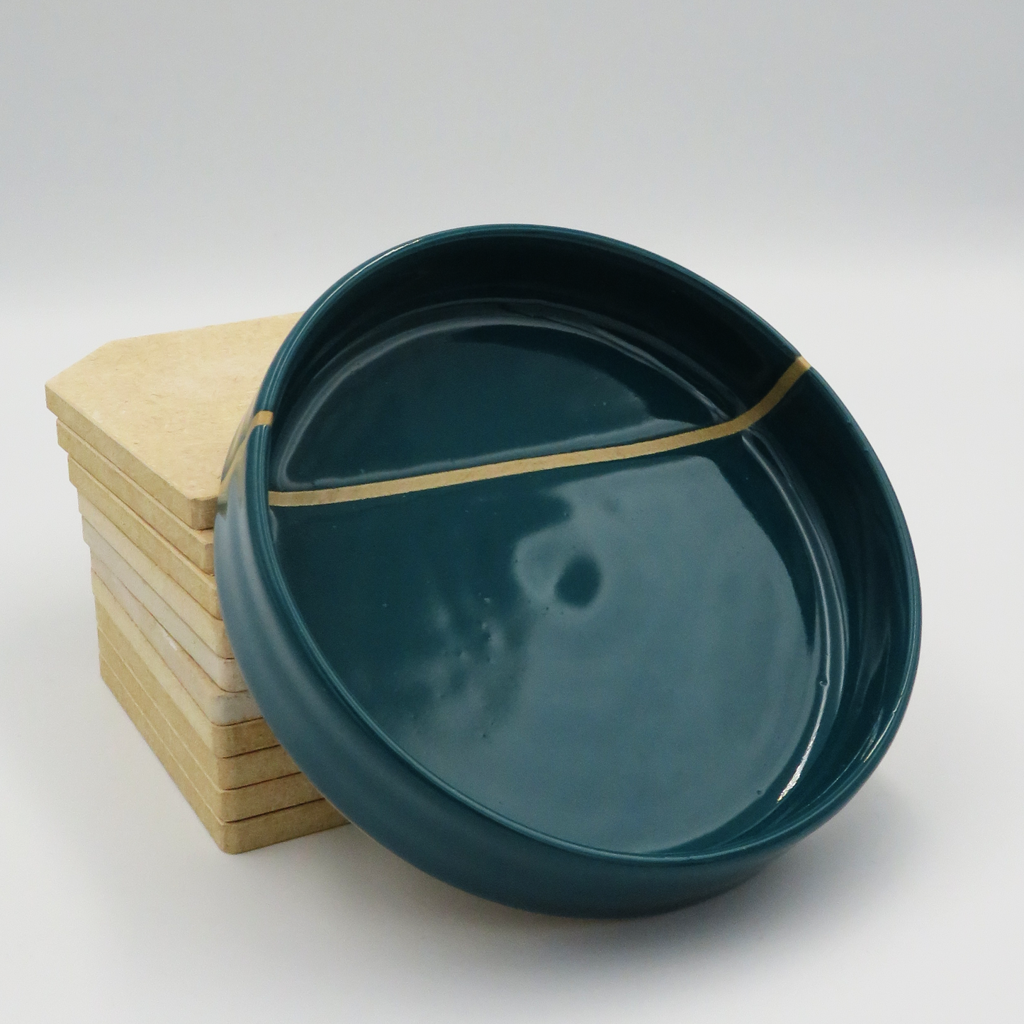 Nested Plates - Emerald