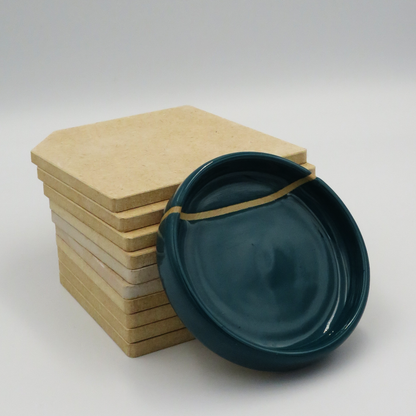 Nested Plates - Emerald