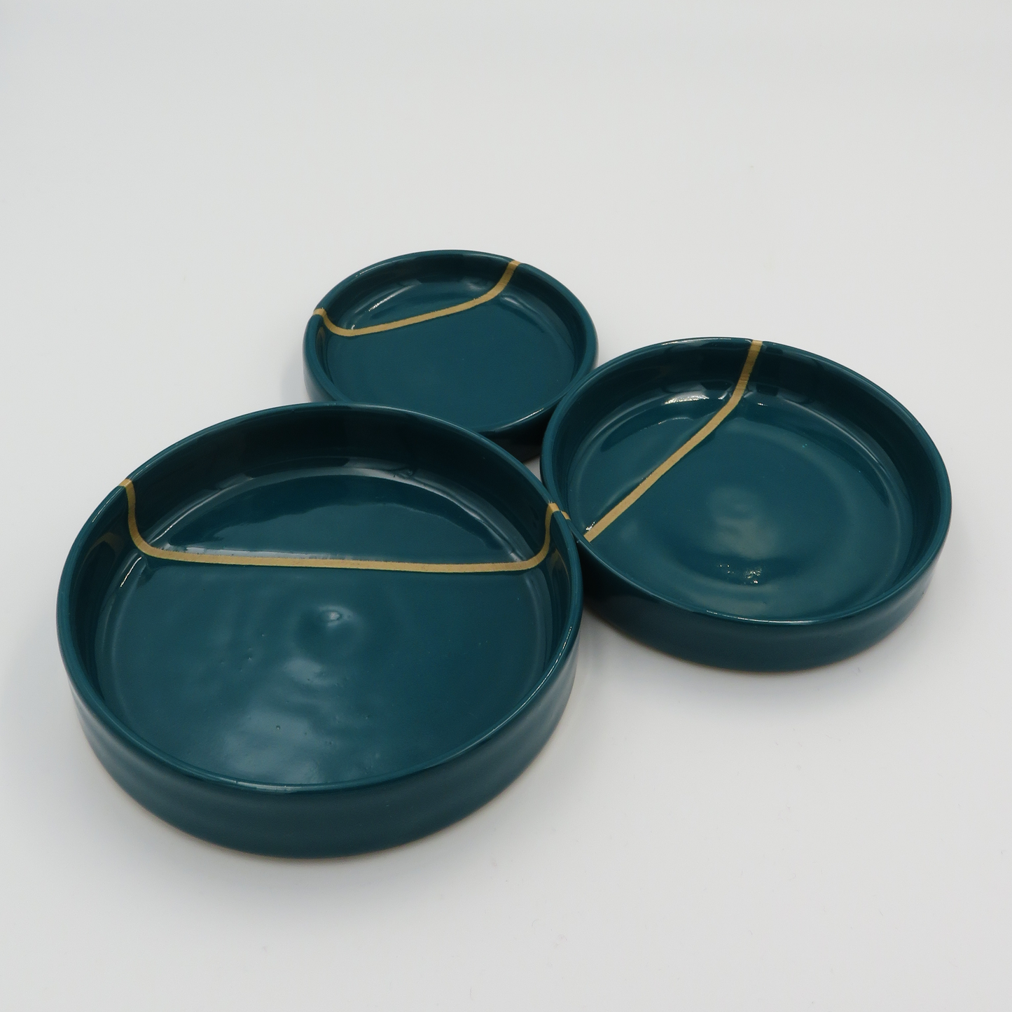 Nested Plates - Emerald
