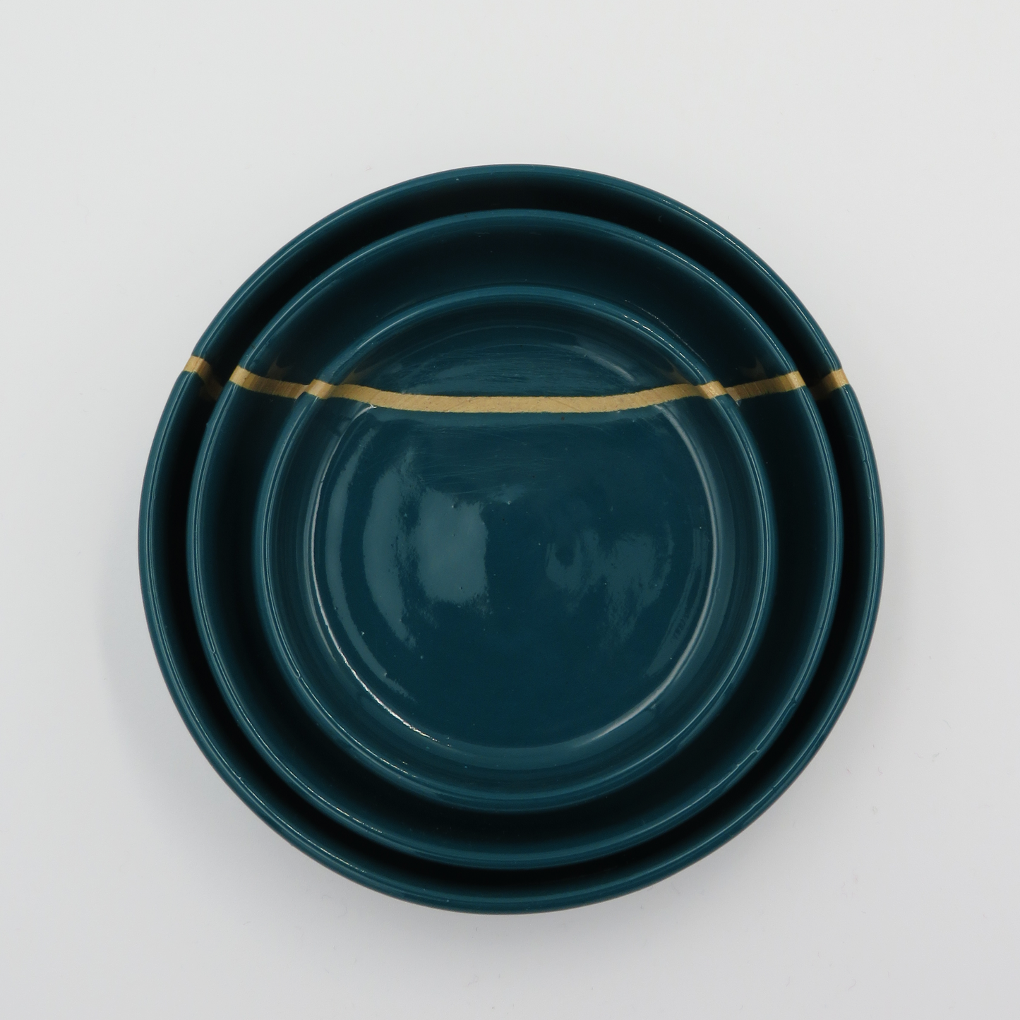 Nested Plates - Emerald