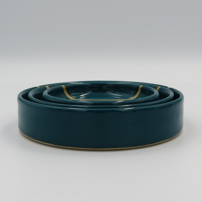 Nested Plates - Emerald