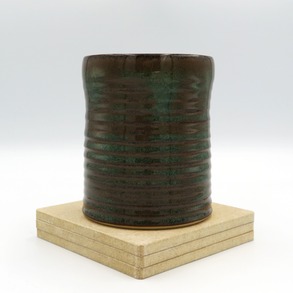 Curved Cup - Rustic Blue