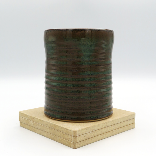 Curved Cup - Rustic Blue