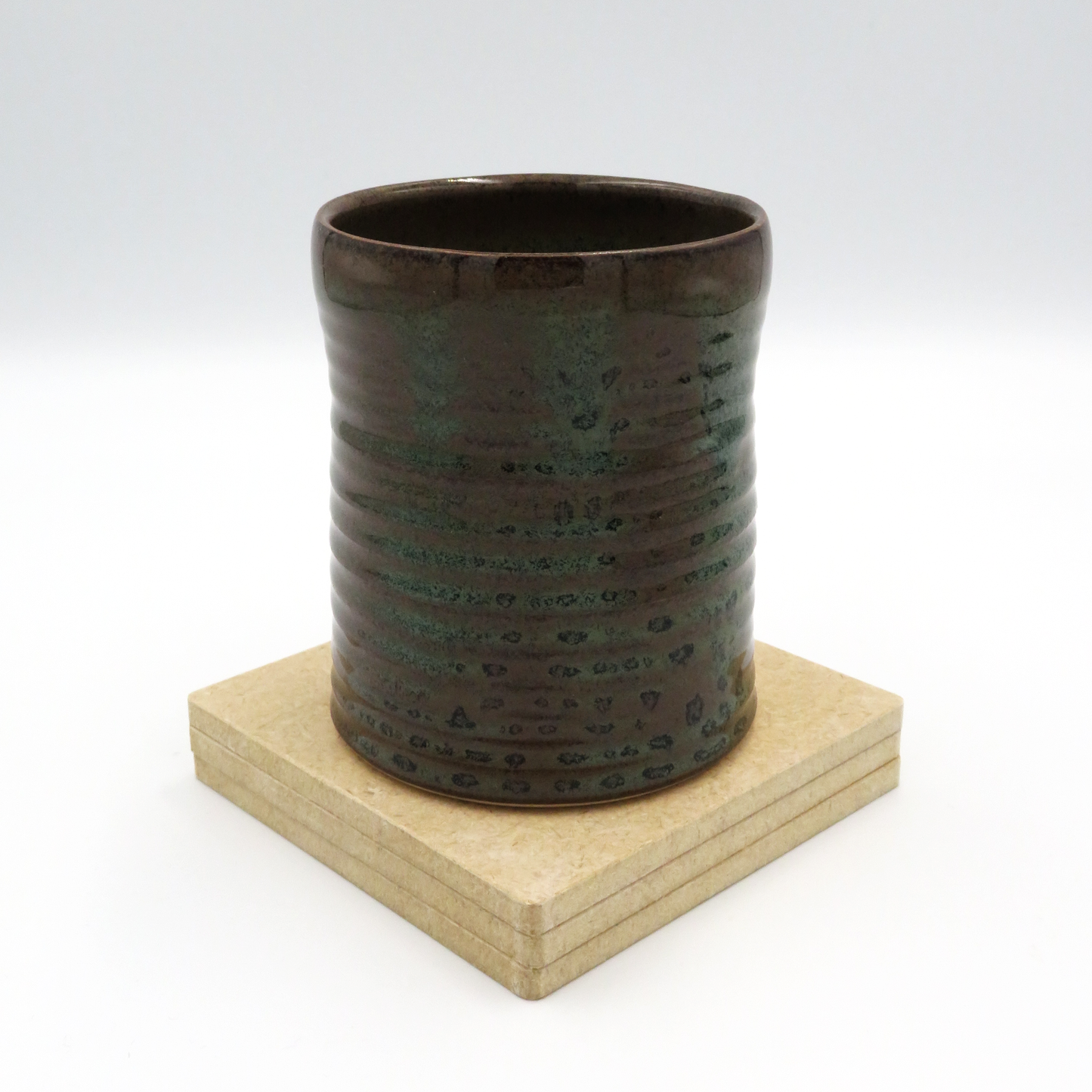 Curved Cup - Rustic Blue
